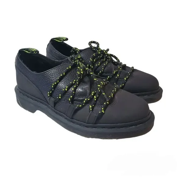 Dr. Martens Estrela Women's Black Oxford Shoes Airwair - Picture 2 of 15